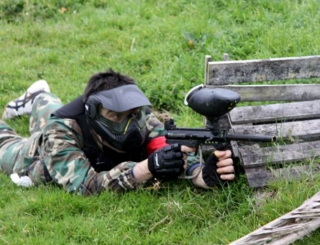 Shooting at ground level 